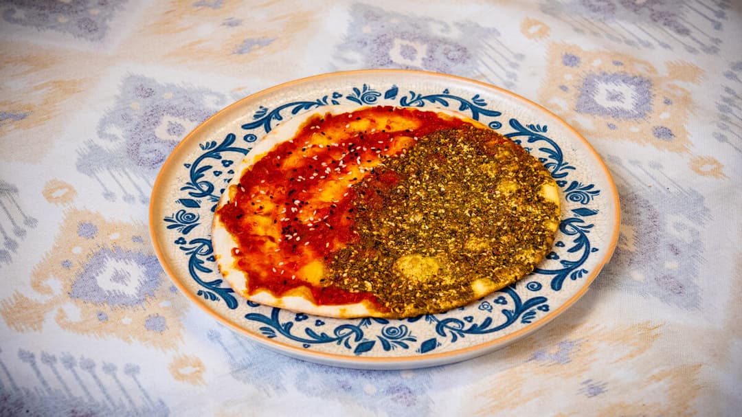 Half Za'atar Half Muhammara