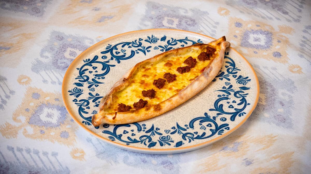 Meat Cheese Manakish